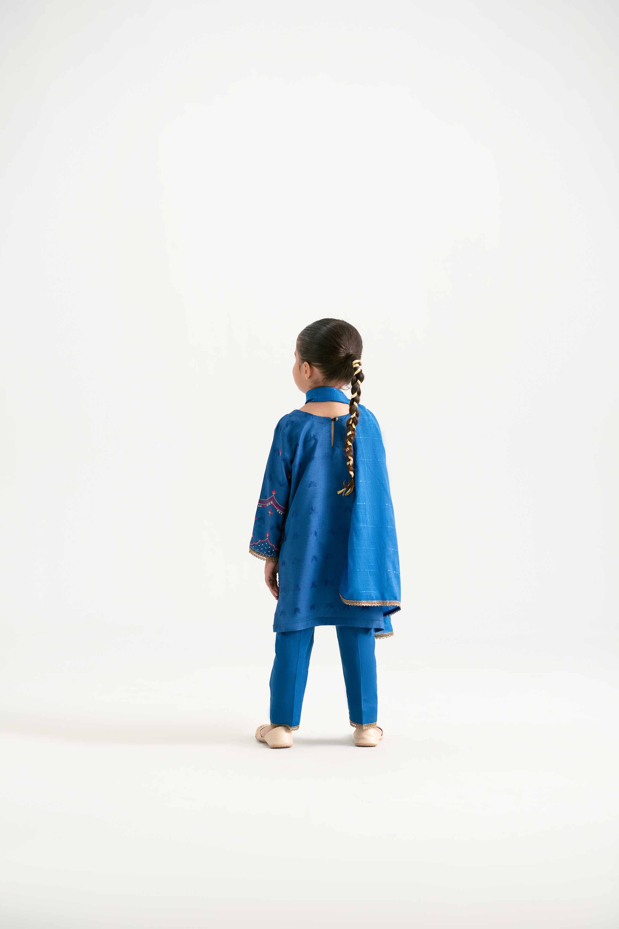 3 Piece - Embroidered Suit - PMD25-16 D