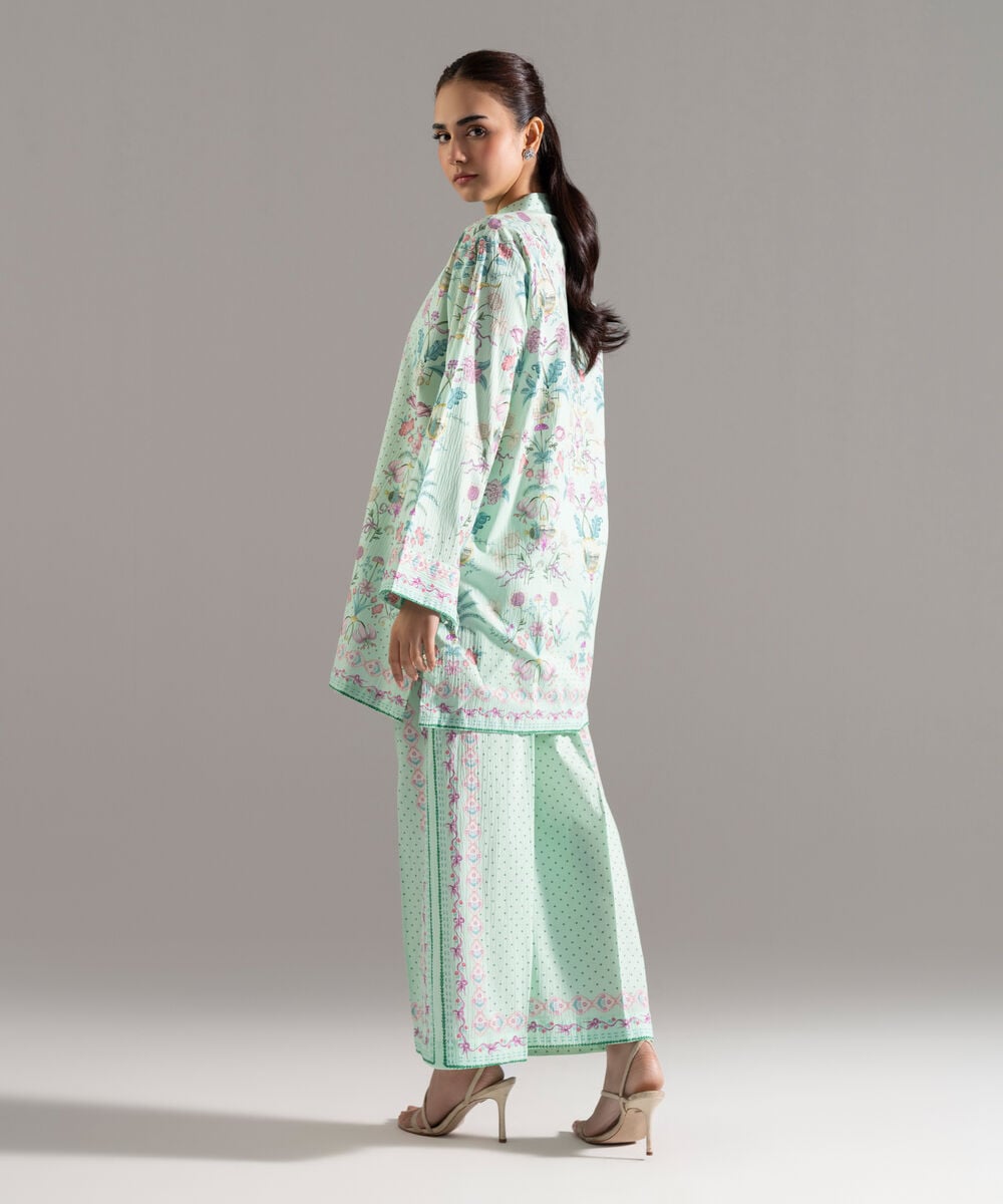 2 Piece - Printed Seersucker Suit PR26CASTV820