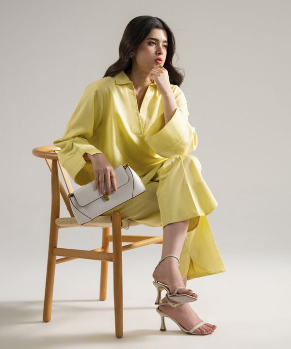 2 Piece - Solid Cotton Linen Suit