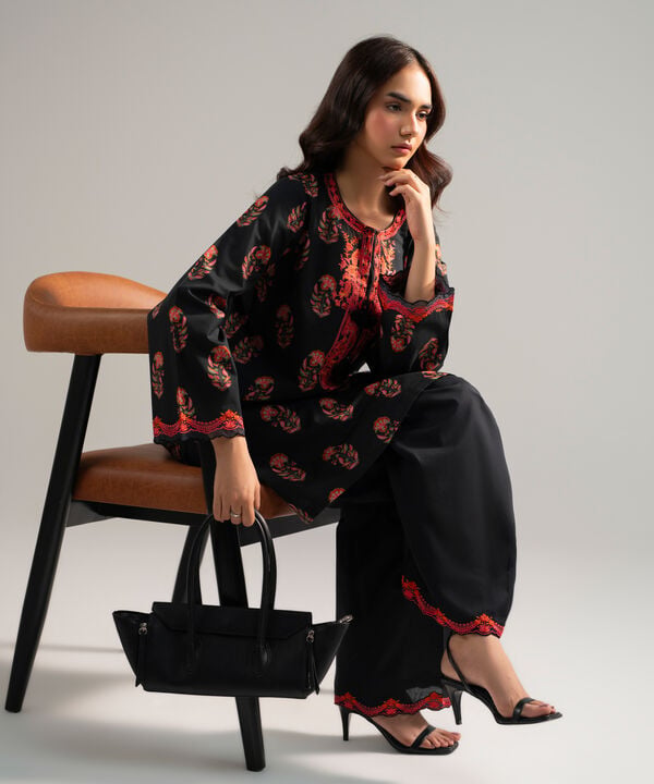 Embroidered Lawn Shirt