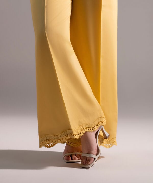 Cambric Flared Pants