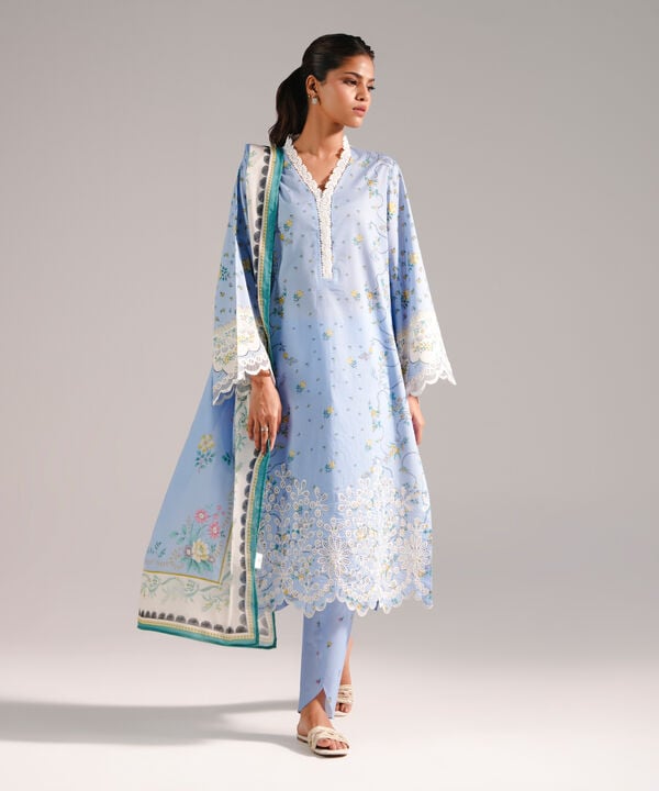 Printed Lawn Dupatta