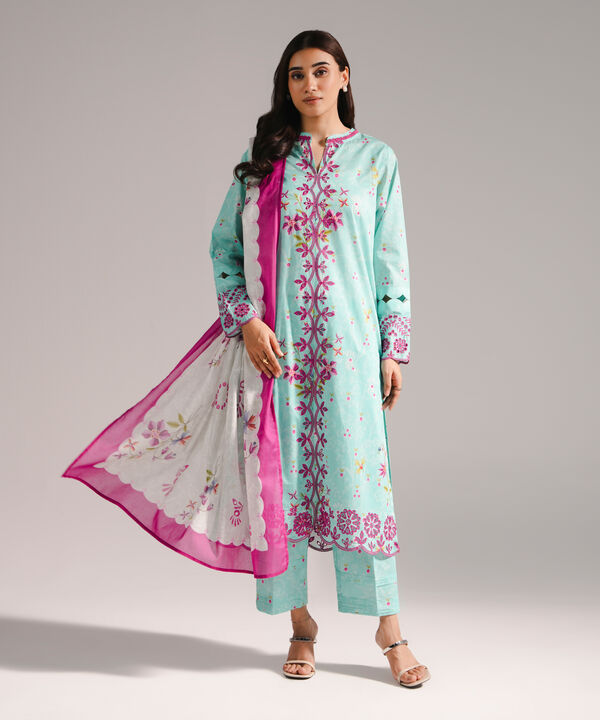 Printed Lawn Dupatta