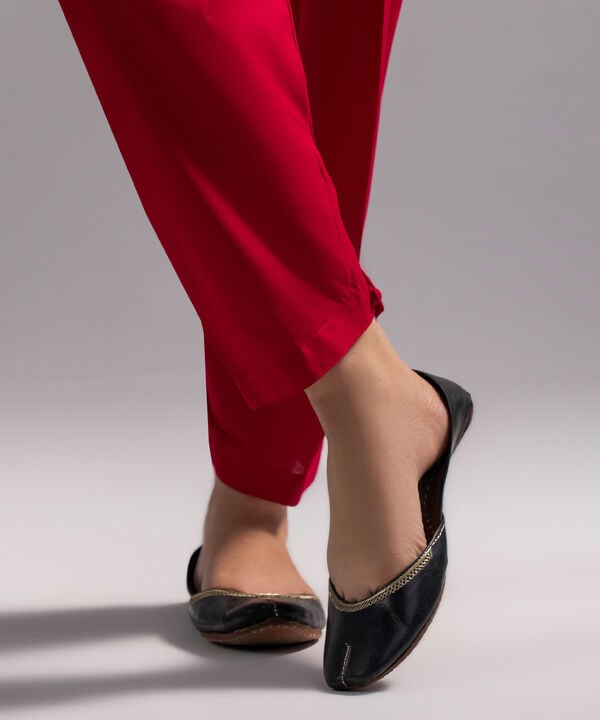 Solid Cambric Skinny Shalwar