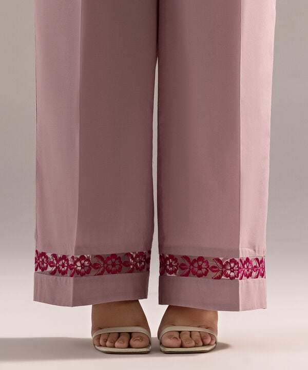 Embroidered Cambric Culottes