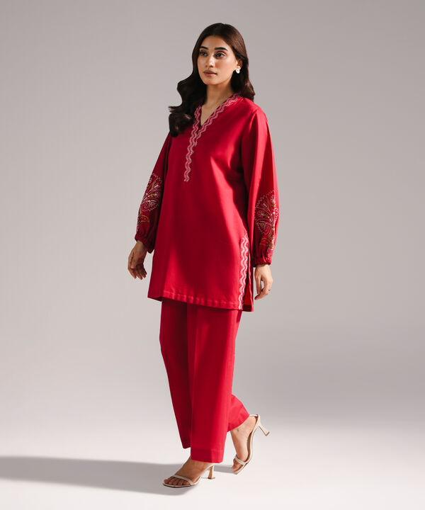 Embroidered Cotton Shirt