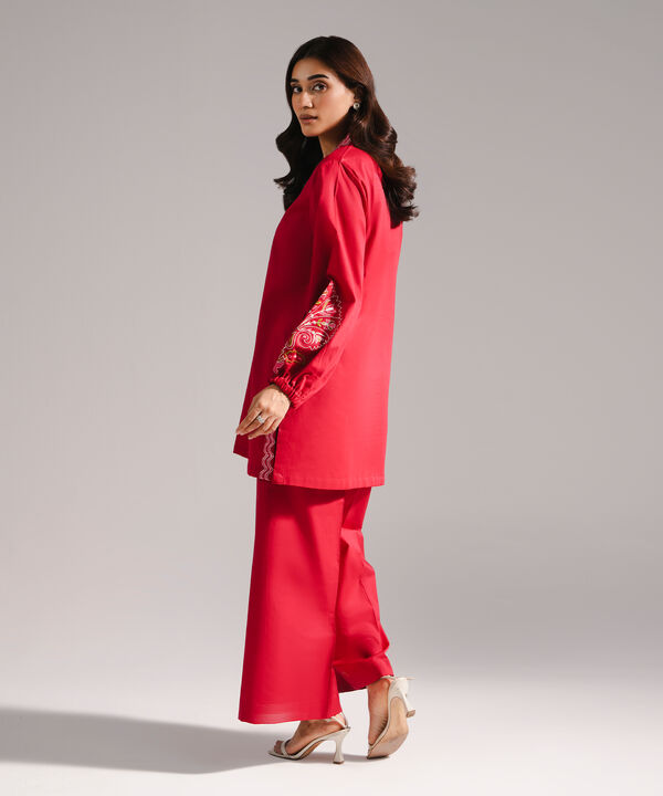 Embroidered Cotton Shirt
