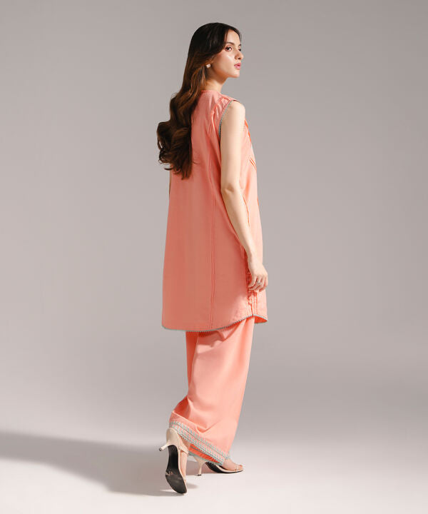 Embroidered Zari Lawn Shirt
