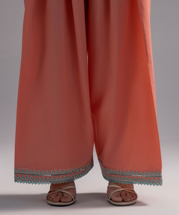 Embroidered Cambric Farshi Shalwar