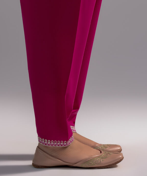 Embroidered Cambric Skinny Shalwar