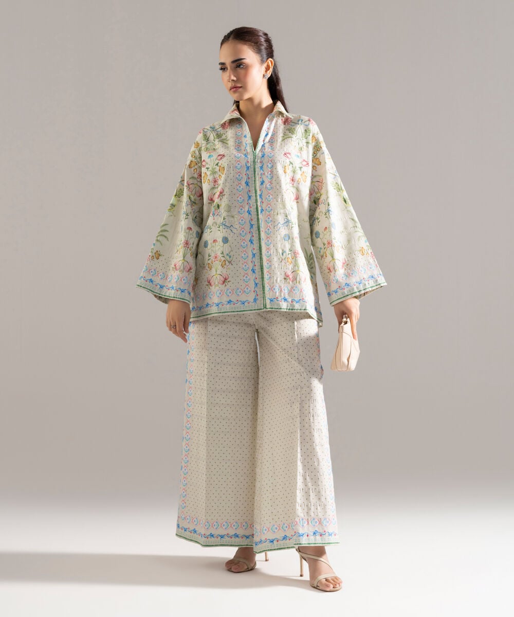 Printed Seersucker Shirt PRASTFRV818S