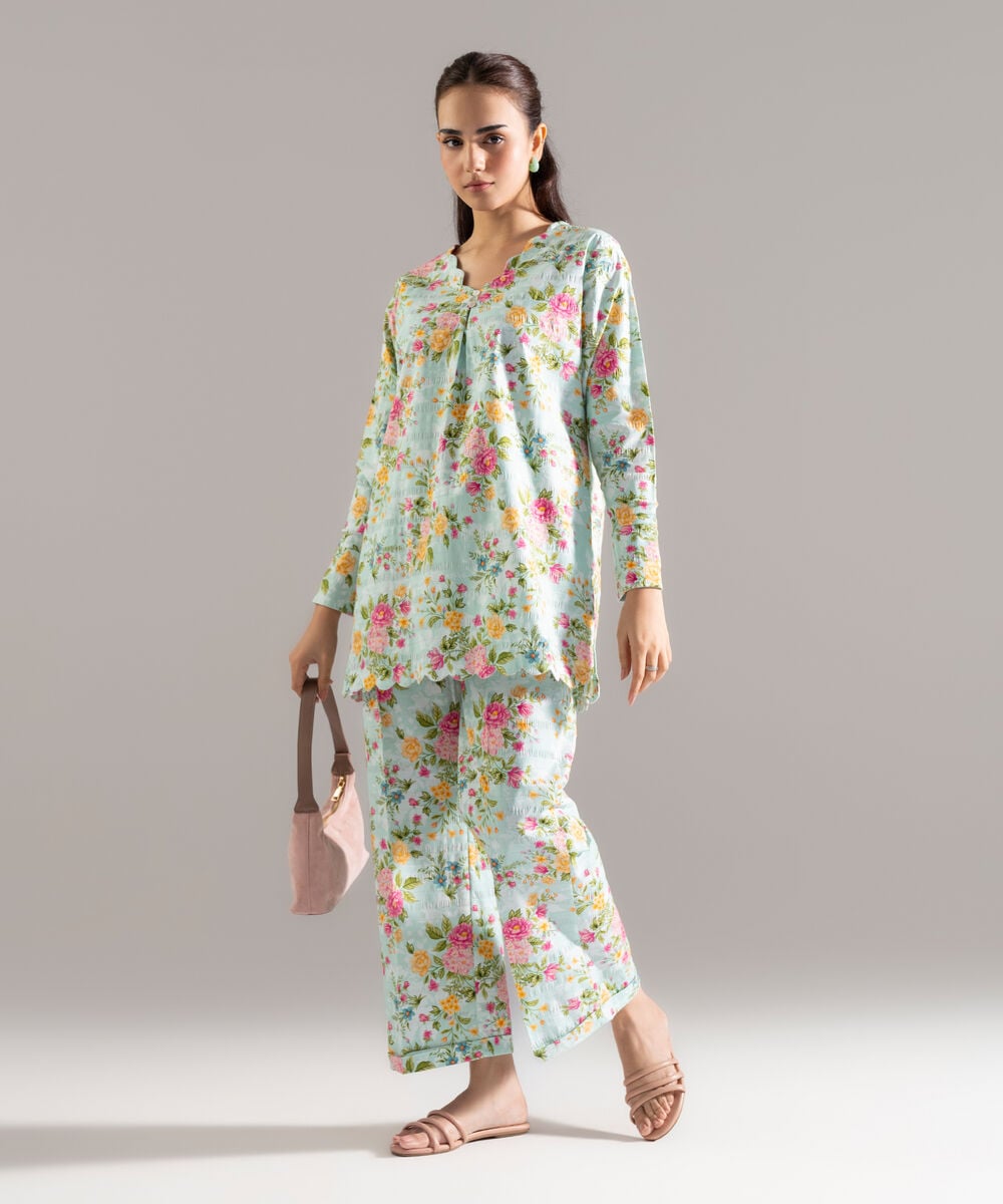 Printed Seersucker Shirt PRASTFRV820S