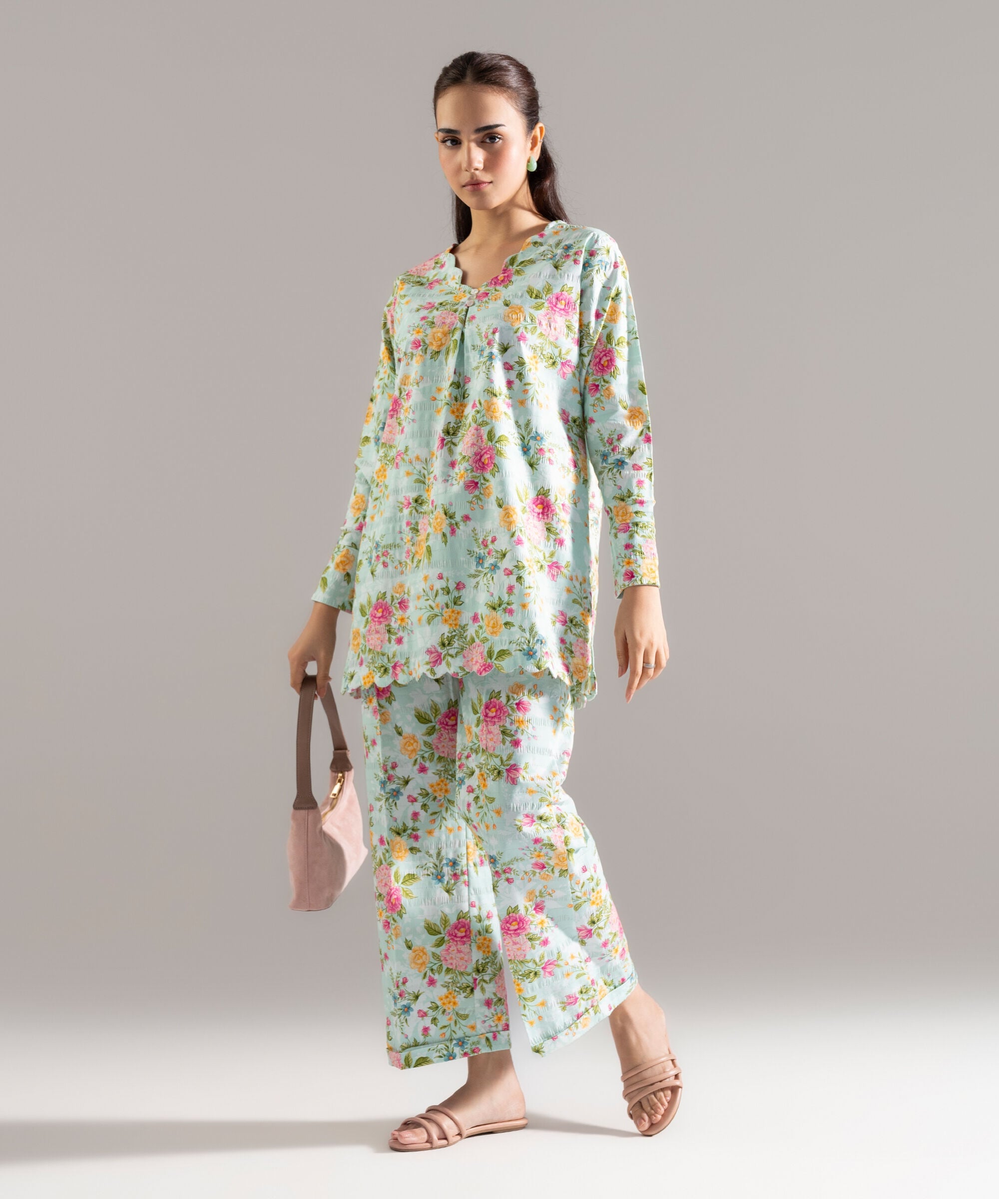 Printed Seersucker Shirt PRASTFRV820S