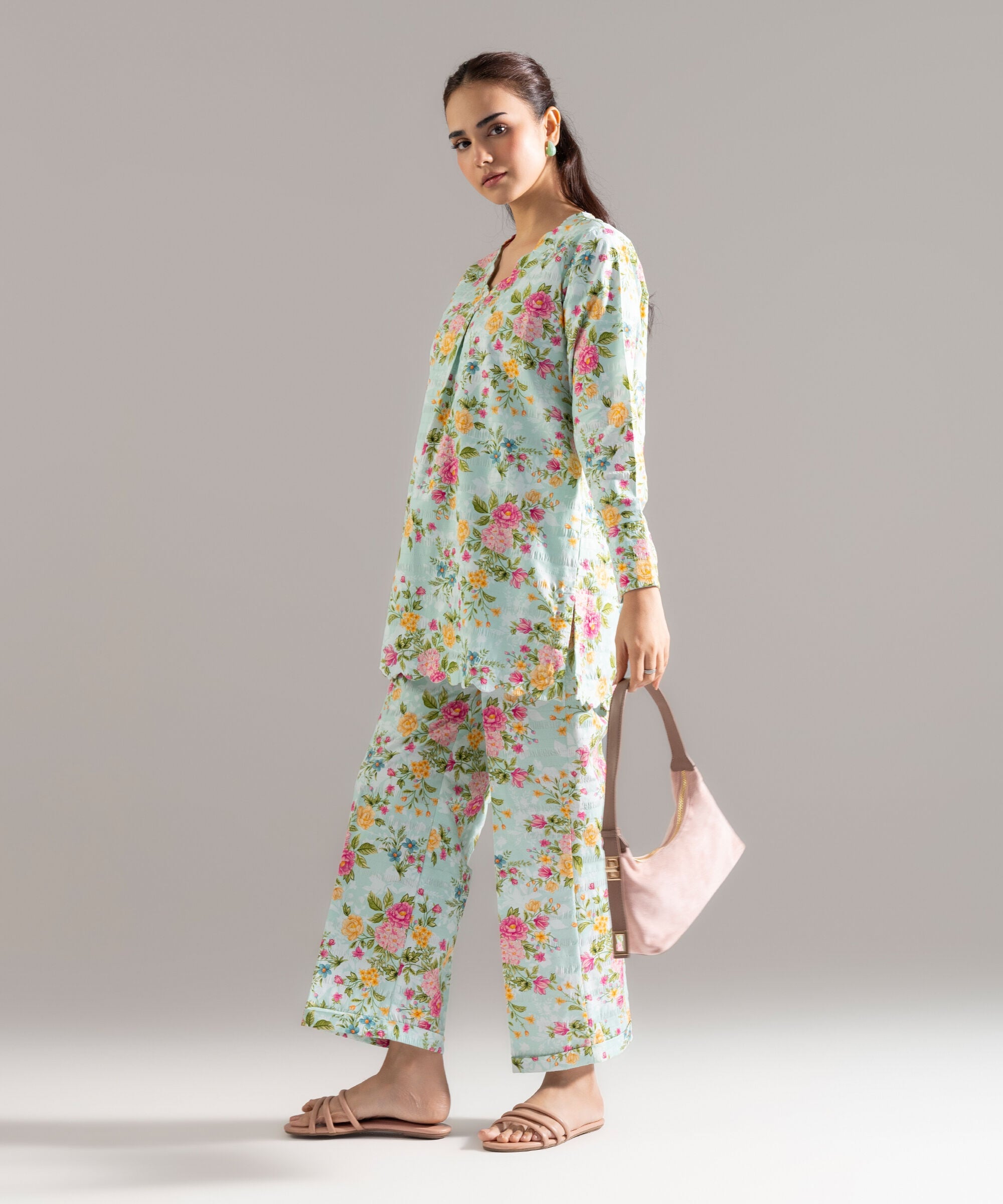 Printed Seersucker Shirt PRASTFRV820S