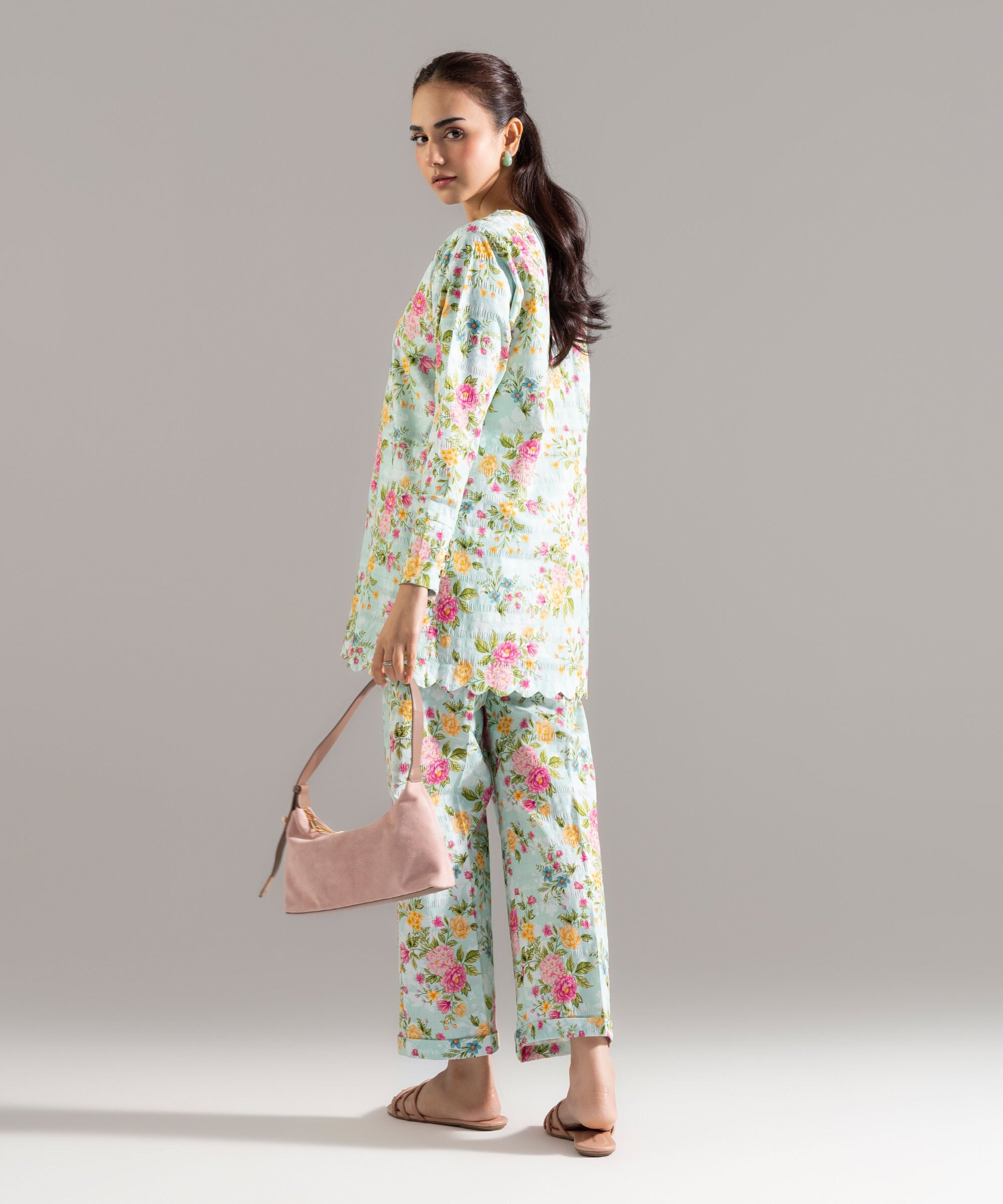 Printed Seersucker Shirt PRASTFRV820S