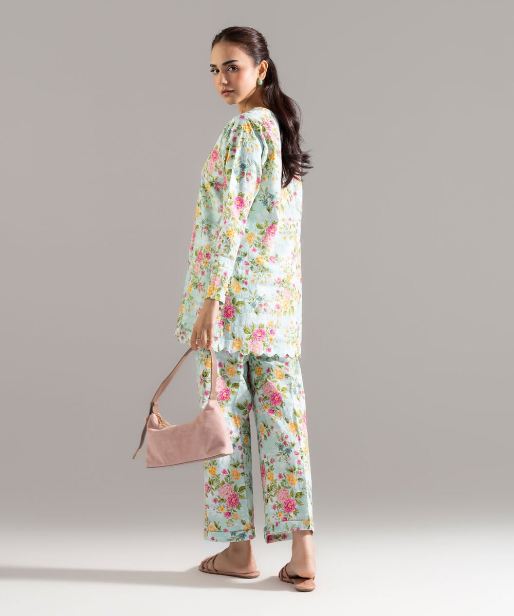 Printed Seersucker Shirt PRASTFRV820S