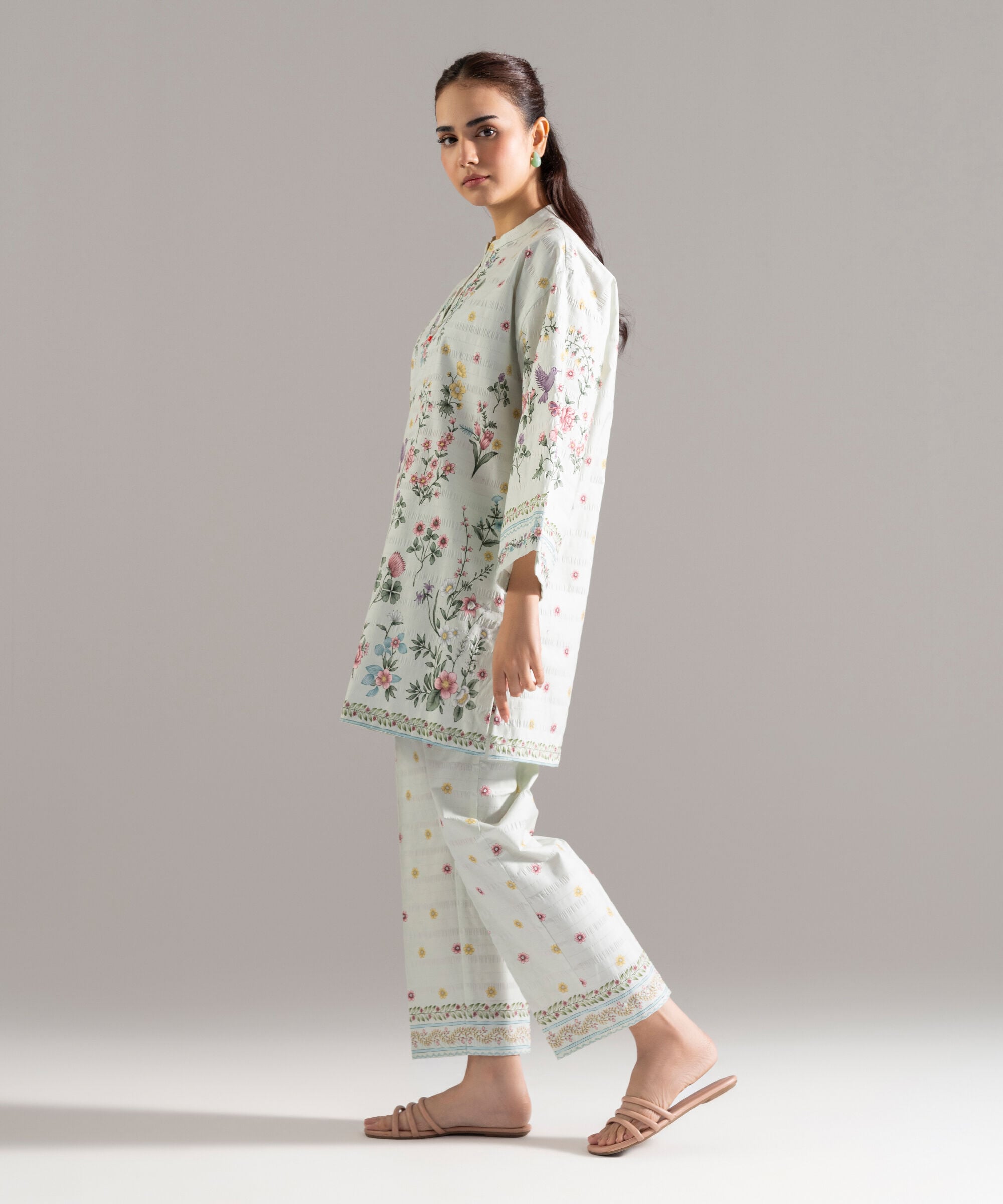 Printed Seersucker Shirt PRASTFRV821S