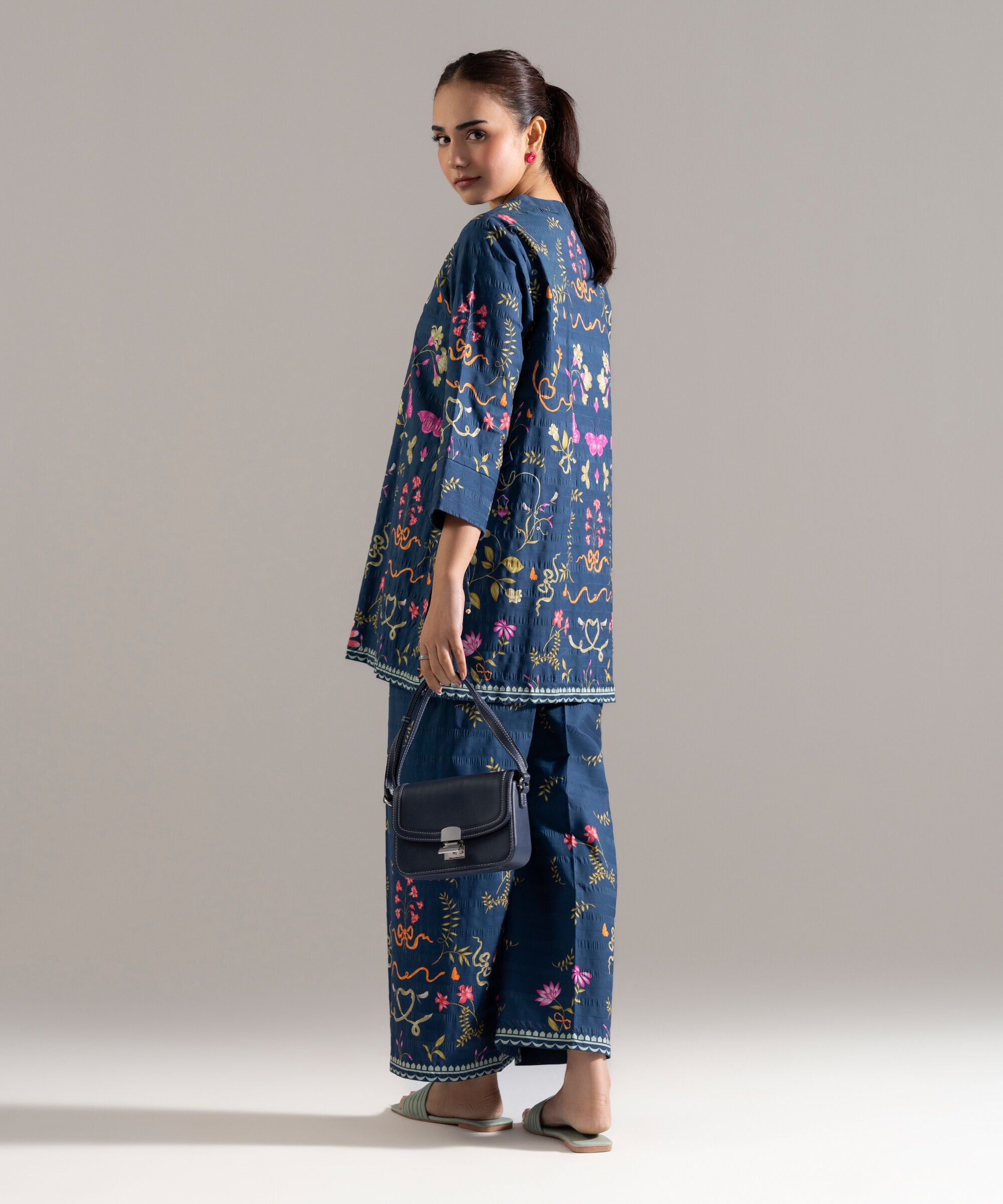 Printed Seersucker Shirt PRASTFRV822S