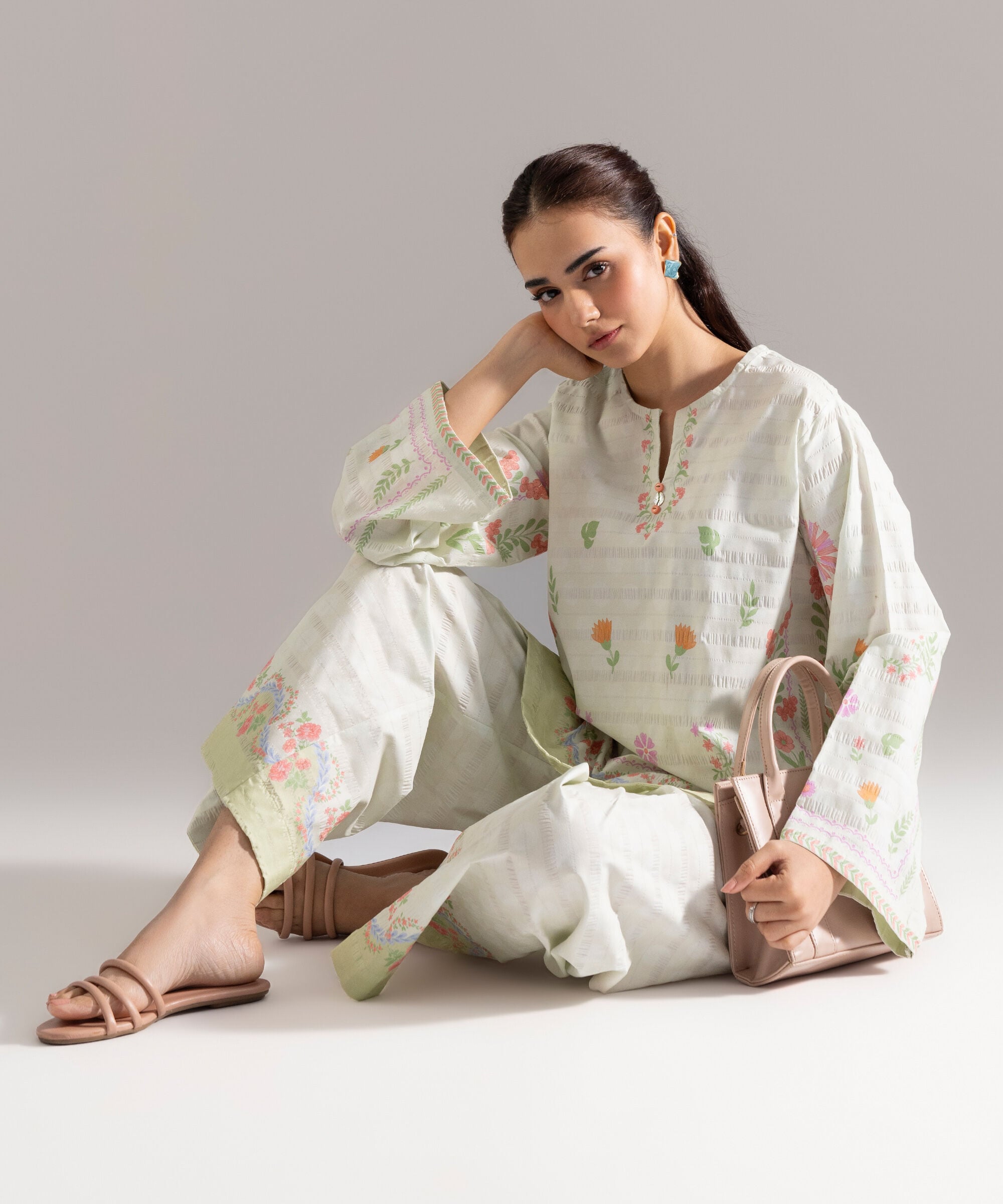Printed Seersucker Shirt PRASTFRV823S