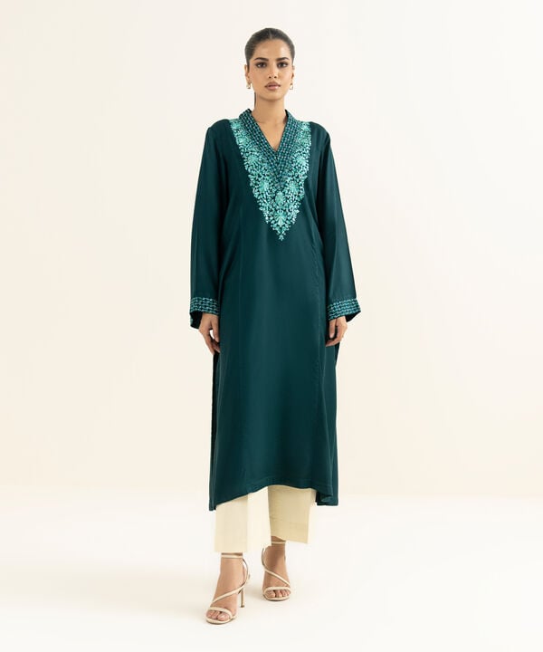 Embroidered Bedford Shirt