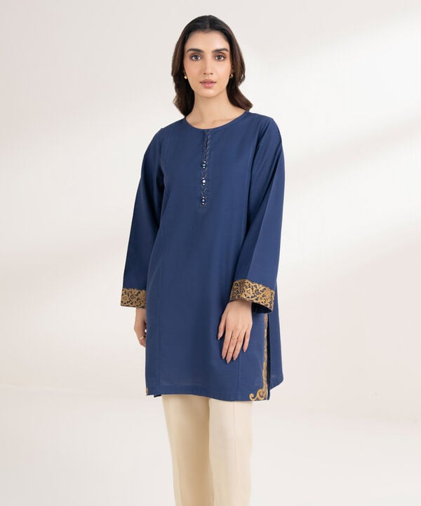 Embroidered Cotton Shirt