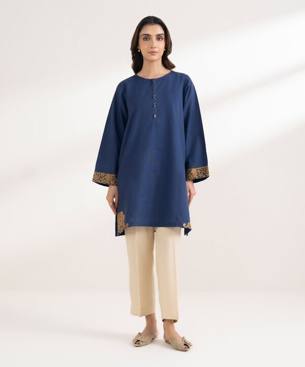 Embroidered Cotton Shirt