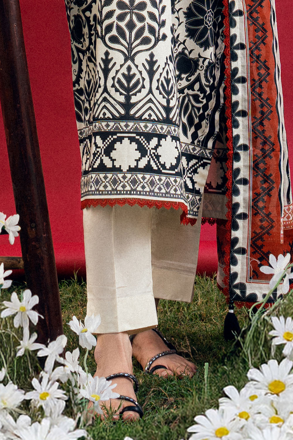 3 Piece Printed Lawn Suit