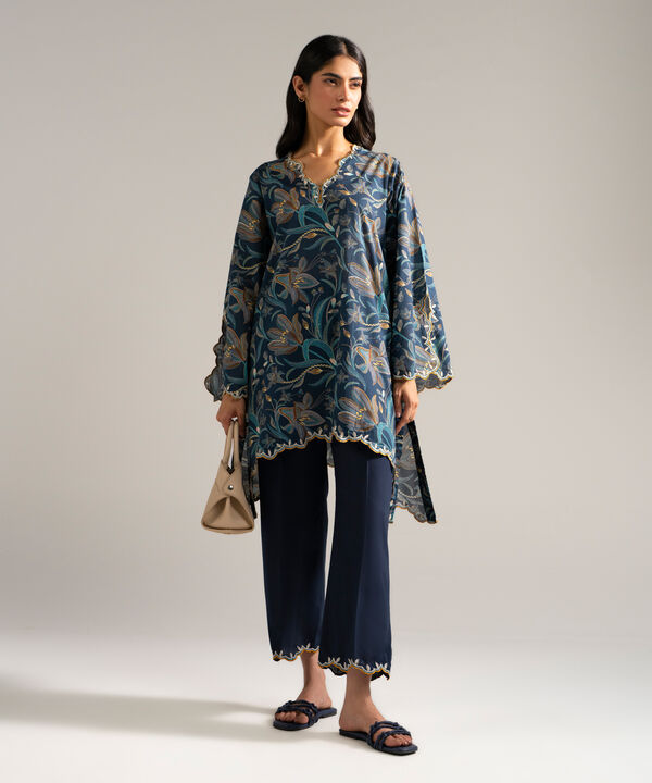 2 Piece - Embroidered Lawn Suit