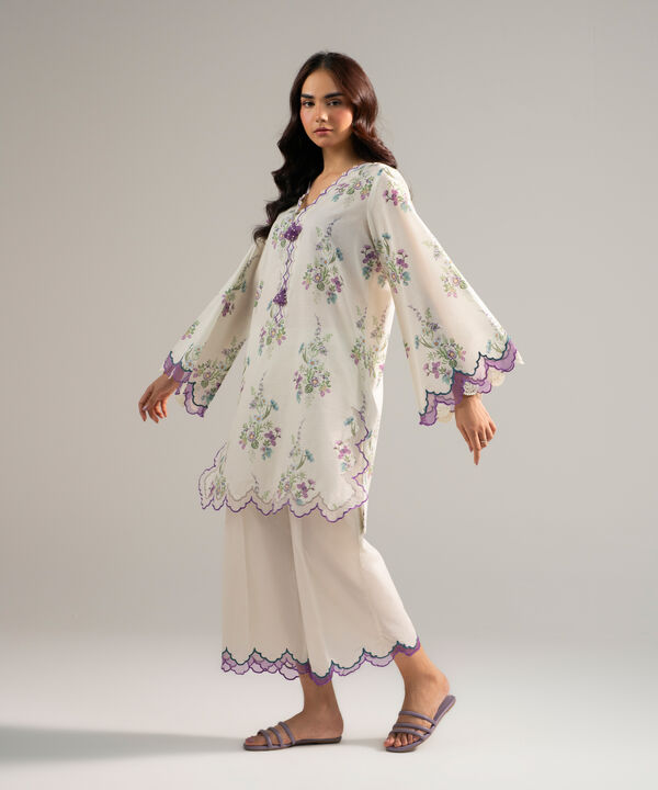 2 Piece - Embroidered Lawn Suit