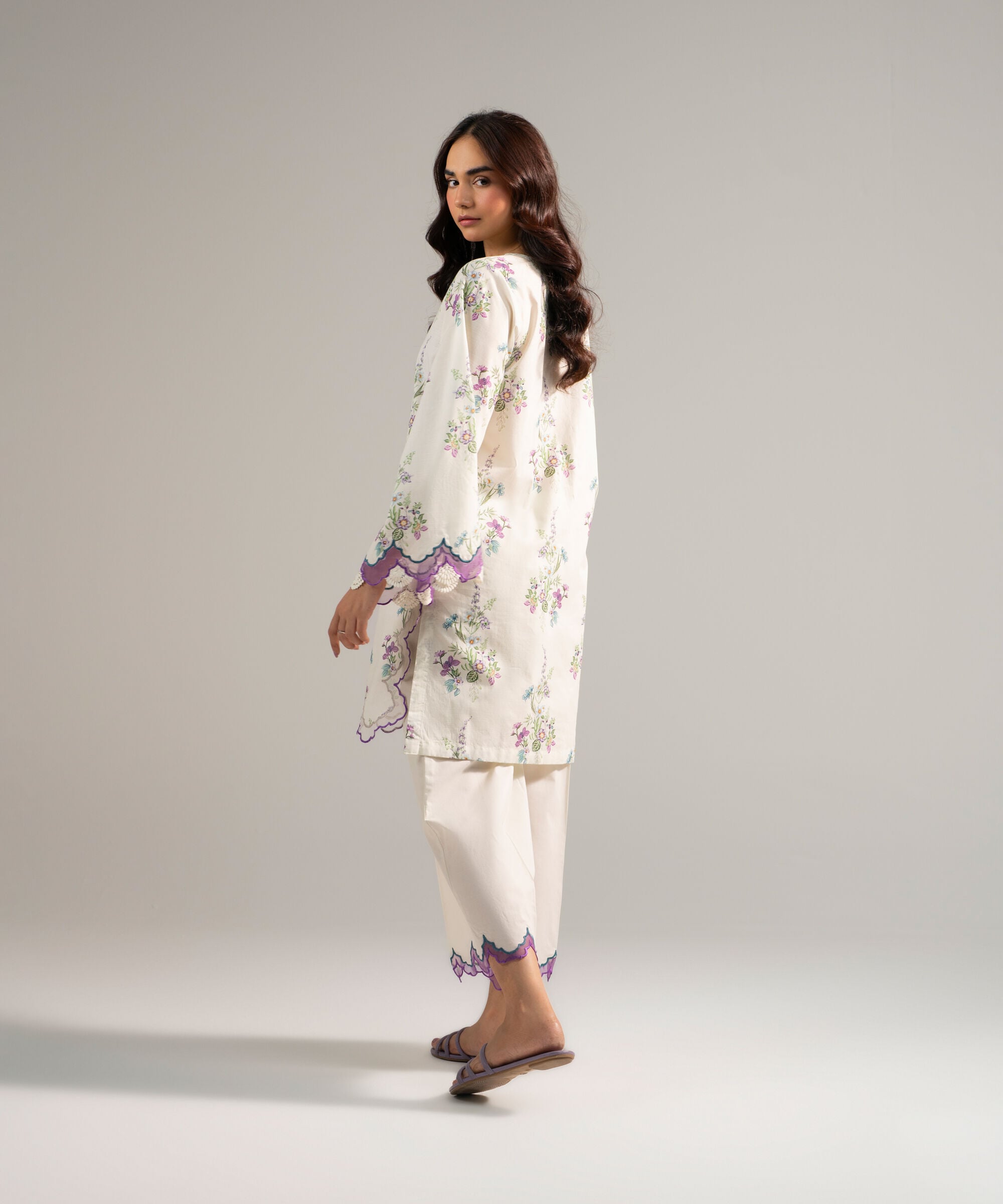 2 Piece - Embroidered Lawn Suit