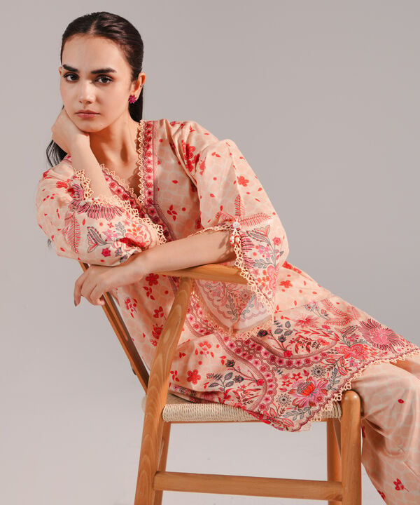 2 Piece - Printed Lawn Suit