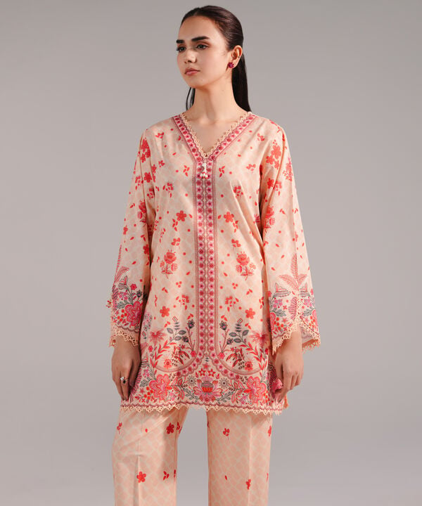 2 Piece - Printed Lawn Suit
