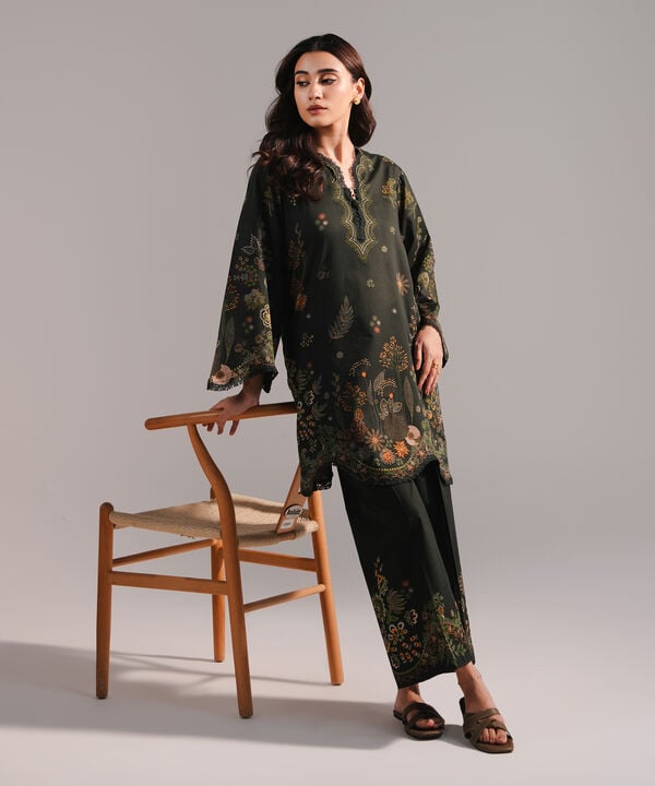 2 Piece - Printed Lawn Suit