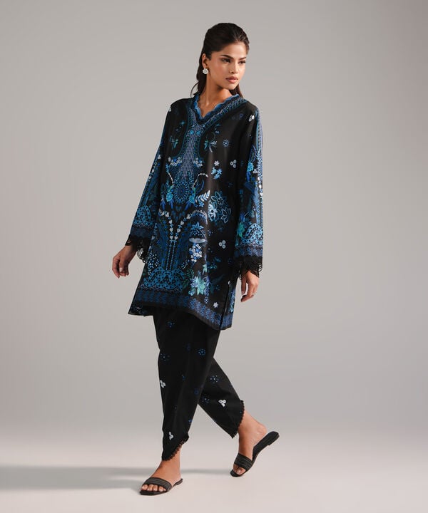 2 Piece - Printed Lawn Suit