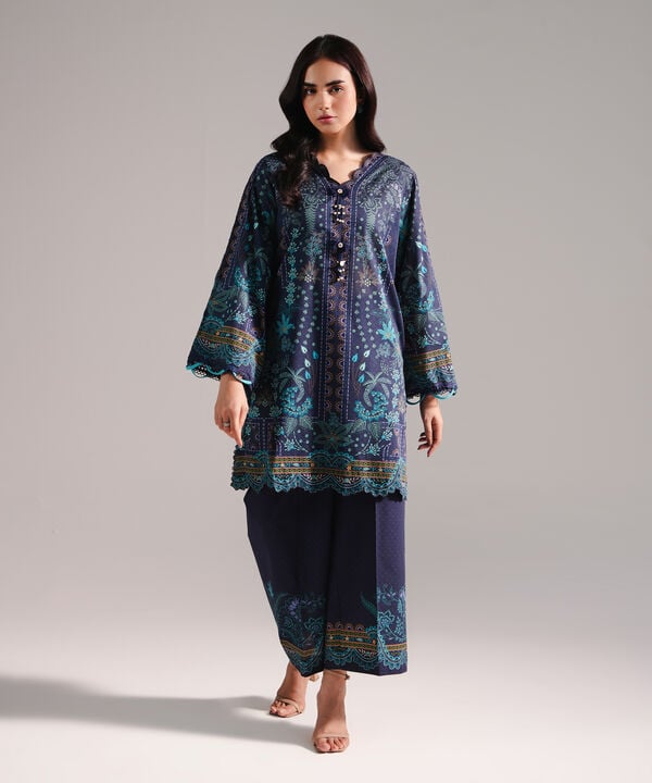 2 Piece - Printed Lawn Suit