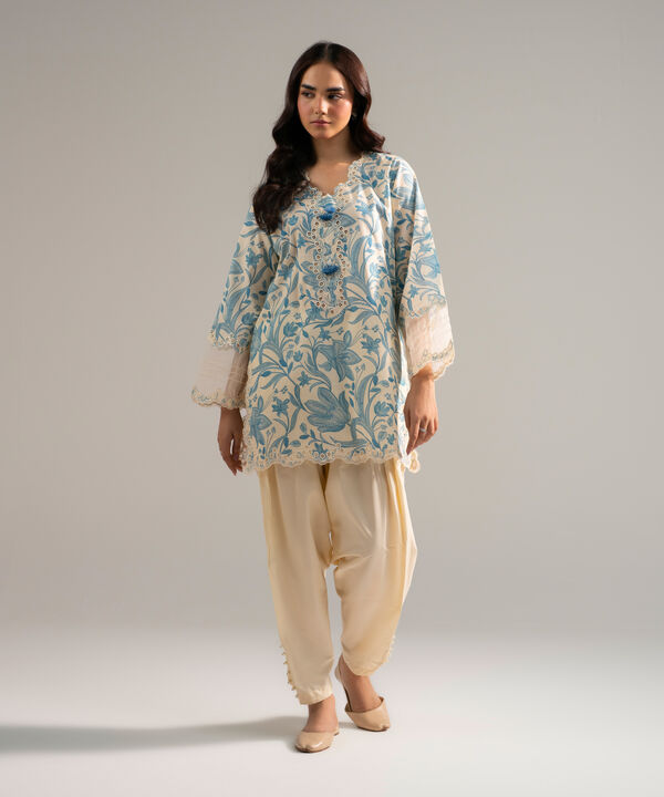2 Piece - Embroidered Lawn Suit