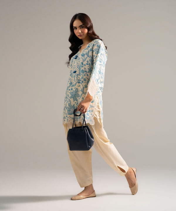 2 Piece - Embroidered Lawn Suit