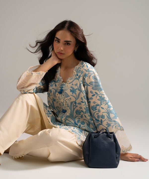 2 Piece - Embroidered Lawn Suit
