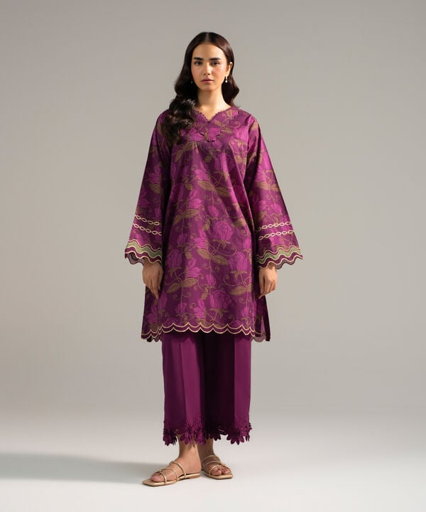2 Piece - Embroidered Lawn Suit