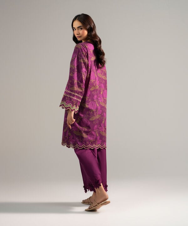 2 Piece - Embroidered Lawn Suit