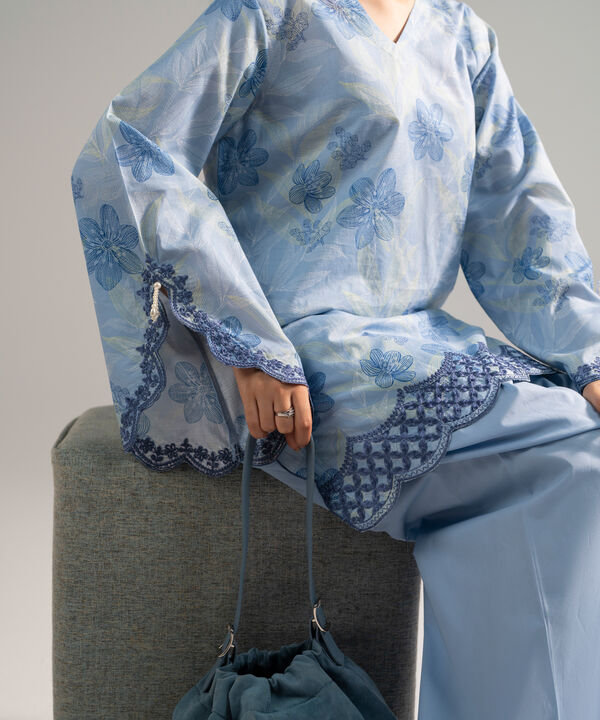 2 Piece - Embroidered Lawn Suit