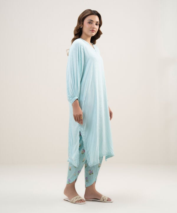 Solid Arabic Jacquard Shirt