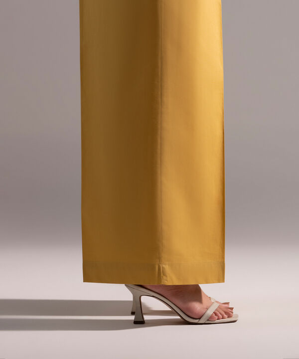 Cambric Flared Pants