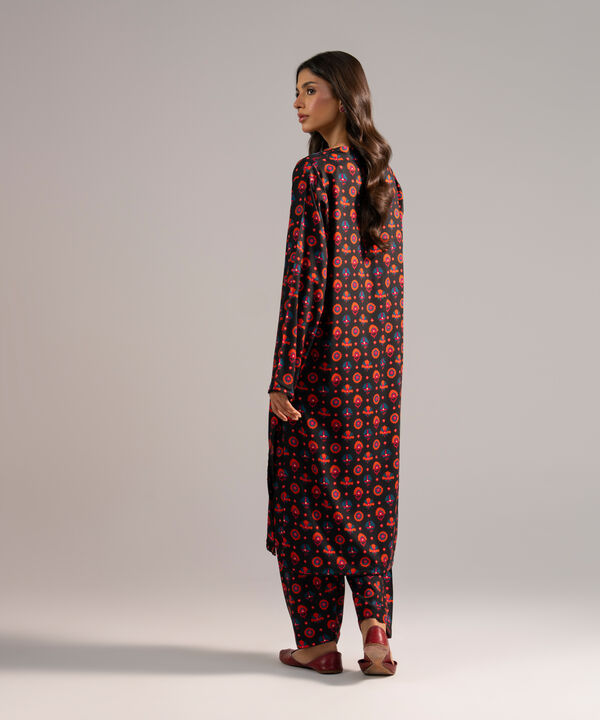 2 Piece - Printed Arabic Lawn Suit
