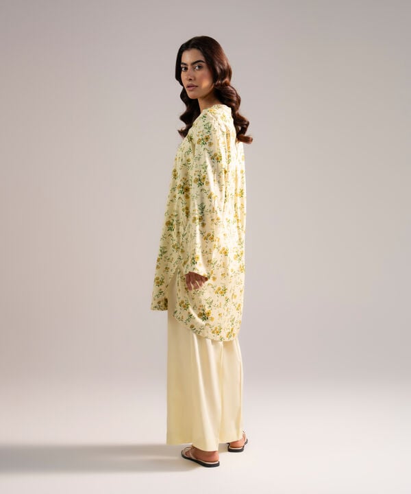 2 Piece - Printed Arabic Lawn Suit
