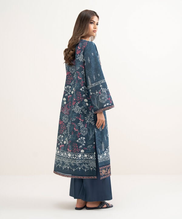 Embroidered Zari Cotton Shirt
