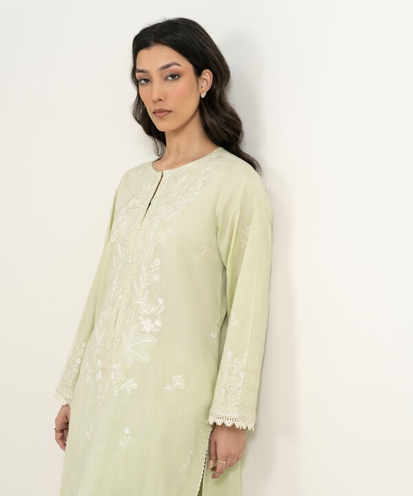 Embroidered Jacquard Shirt
