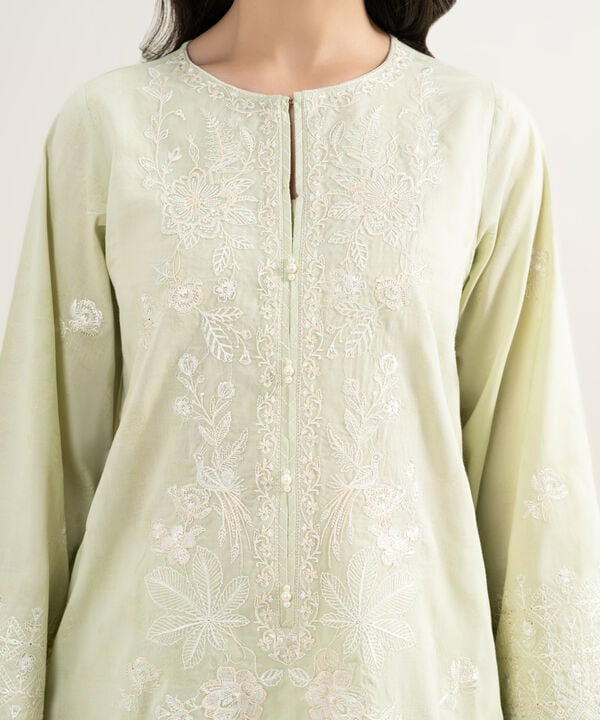 Embroidered Jacquard Shirt