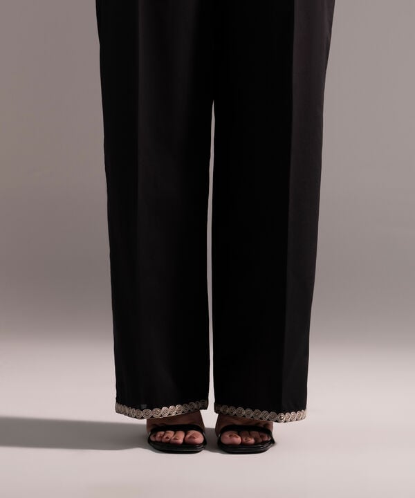 Embroidered Cambric Culottes
