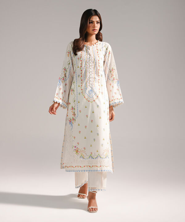 Embroidered Lawn Shirt